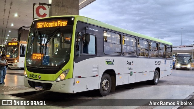 BsBus Mobilidade 504521 na cidade de Brasília, Distrito Federal, Brasil, por Alex Ramos Ribeiro. Número da foto: #13119147.