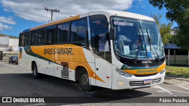 Viação Bassamar 205 na cidade de Juiz de Fora, Minas Gerais, Brasil, por Fábio Paixão. Número da foto: #13118104.