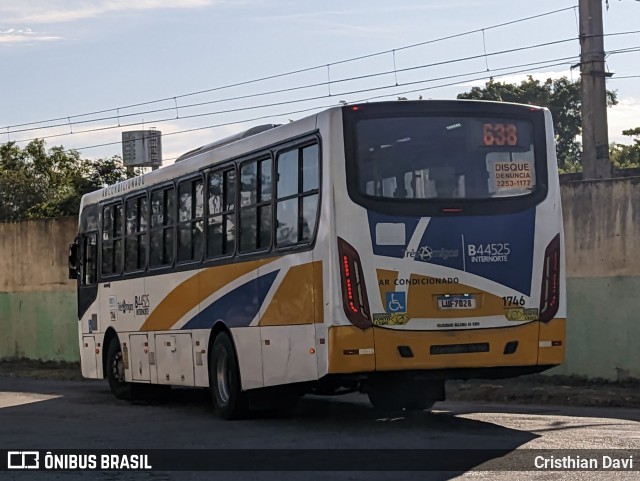 Auto Viação Três Amigos B44525 na cidade de Rio de Janeiro, Rio de Janeiro, Brasil, por Cristhian Davi. Número da foto: #13117061.