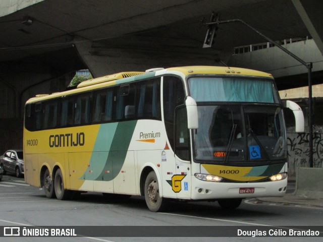 Empresa Gontijo de Transportes 14000 na cidade de Belo Horizonte, Minas Gerais, Brasil, por Douglas Célio Brandao. Número da foto: #13118780.
