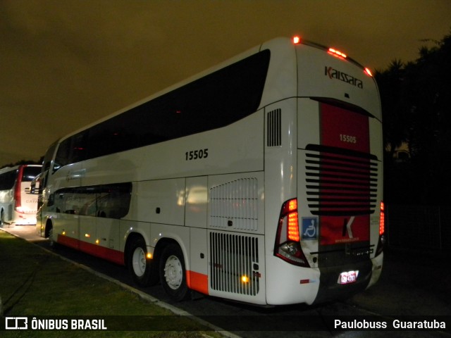 Kaissara - Viação Caiçara 15505 na cidade de Curitiba, Paraná, Brasil, por Paulobuss  Guaratuba. Número da foto: #13118935.