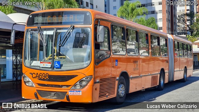 Auto Viação Santo Antônio CA698 na cidade de Curitiba, Paraná, Brasil, por Lucas Weber Calizario. Número da foto: #13117412.