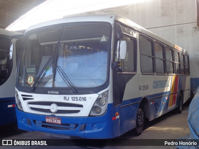 Empresa de Transportes Continental RJ 125.016 na cidade de Belford Roxo, Rio de Janeiro, Brasil, por Pedro Honório. Número da foto: #13116165.