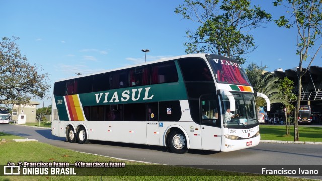 Viasul - Auto Viação Venâncio Aires 7000 na cidade de Florianópolis, Santa Catarina, Brasil, por Francisco Ivano. Número da foto: #13119386.