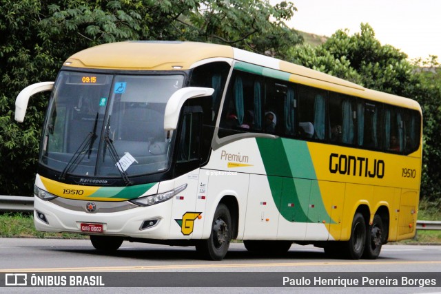 Empresa Gontijo de Transportes 19510 na cidade de Barra do Piraí, Rio de Janeiro, Brasil, por Paulo Henrique Pereira Borges. Número da foto: #13118417.