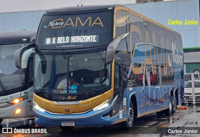 Nobre Turismo 2501 na cidade de Goiânia, Goiás, Brasil, por Carlos Júnior. Número da foto: #13116795.