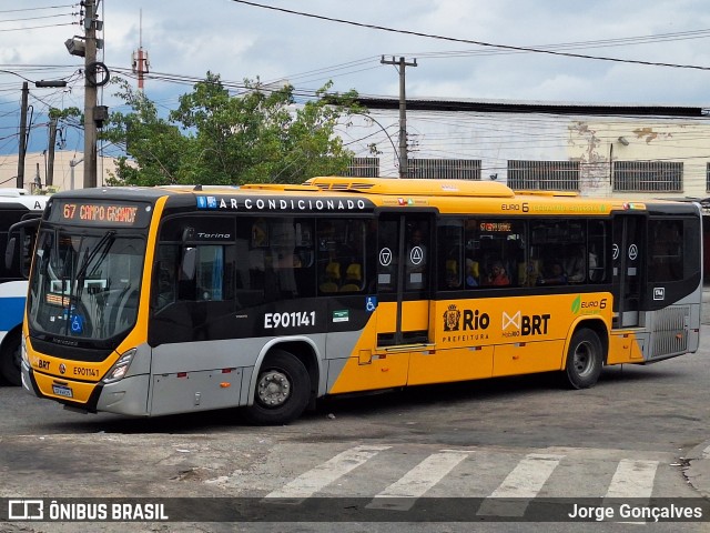 Mobi Rio E901141 na cidade de Rio de Janeiro, Rio de Janeiro, Brasil, por Jorge Gonçalves. Número da foto: #13118305.