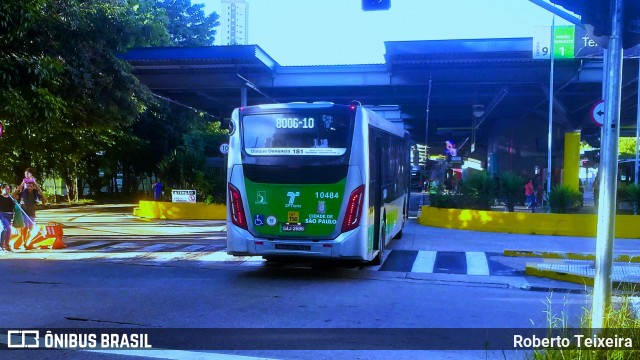 Viação Santa Brígida 1 0484 na cidade de São Paulo, São Paulo, Brasil, por Roberto Teixeira. Número da foto: #13118031.