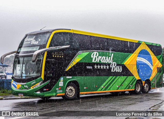 Brasil Bus 22000 na cidade de São Paulo, São Paulo, Brasil, por Luciano Ferreira da Silva. Número da foto: #13118893.