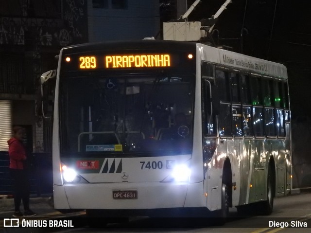 Next Mobilidade - ABC Sistema de Transporte 7400 na cidade de São Paulo, São Paulo, Brasil, por Diego Silva. Número da foto: #13116232.