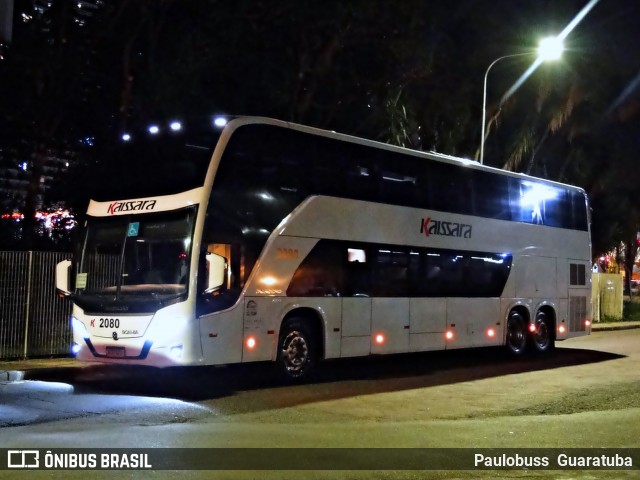 Kaissara - Viação Caiçara 2080 na cidade de Curitiba, Paraná, Brasil, por Paulobuss  Guaratuba. Número da foto: #13118803.