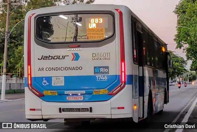 Auto Viação Jabour D86011 na cidade de Rio de Janeiro, Rio de Janeiro, Brasil, por Cristhian Davi. Número da foto: #13119096.