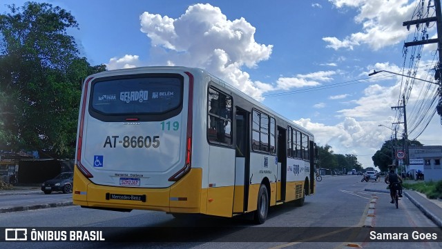 Empresa de Transportes Nova Marambaia AT-86605 na cidade de Belém, Pará, Brasil, por Samara Goes. Número da foto: #13116655.