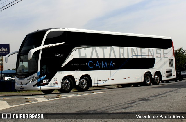 Auto Viação Catarinense 323011 na cidade de São Paulo, São Paulo, Brasil, por Vicente de Paulo Alves. Número da foto: #13117347.