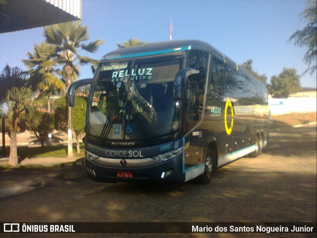 Viação Cidade Sol 8460 na cidade de Piritiba, Bahia, Brasil, por Mario dos Santos Nogueira Junior. Número da foto: #13119358.