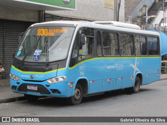 Expresso Recreio D12055 na cidade de Rio de Janeiro, Rio de Janeiro, Brasil, por Gabriel Oliveira da Silva. Número da foto: #13118439.
