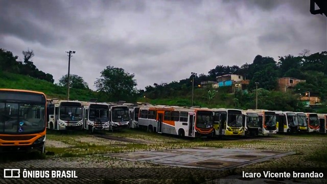Viação Nilopolitana GARAGEM na cidade de Queimados, Rio de Janeiro, Brasil, por Icaro Vicente brandao. Número da foto: #13117988.