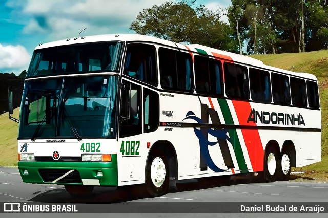 Empresa de Transportes Andorinha 4082 na cidade de Caxias do Sul, Rio Grande do Sul, Brasil, por Daniel Budal de Araújo. Número da foto: #13118112.
