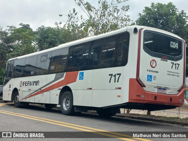 Viação Fervima 717 na cidade de Taboão da Serra, São Paulo, Brasil, por Matheus Neri dos Santos. Número da foto: #13118484.