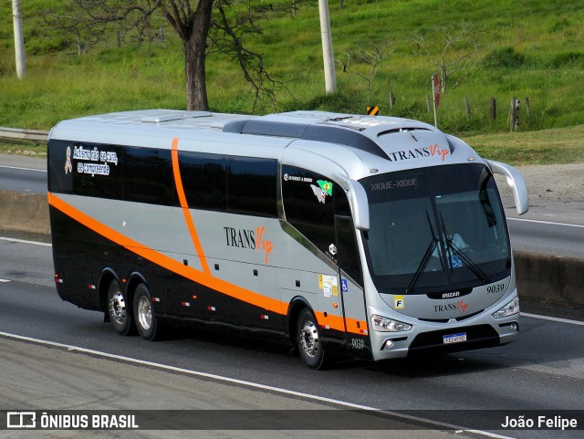 Trans Vip Transportes e Turismo 9039 na cidade de Canas, São Paulo, Brasil, por João Felipe. Número da foto: #13116770.