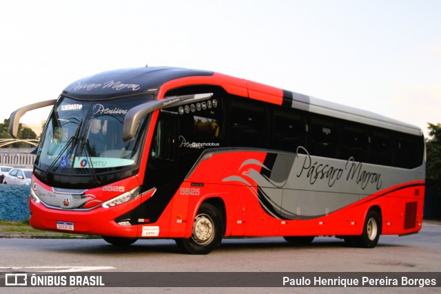 Empresa de Ônibus Pássaro Marron 5525 na cidade de São Paulo, São Paulo, Brasil, por Paulo Henrique Pereira Borges. Número da foto: #13118597.
