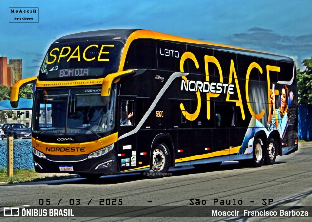 Expresso Nordeste 5970 na cidade de São Paulo, São Paulo, Brasil, por Moaccir  Francisco Barboza. Número da foto: #13117641.