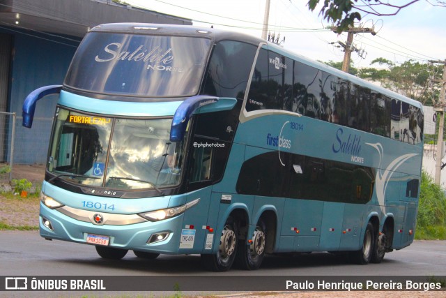 Expresso Satélite Norte 18014 na cidade de Teresina, Piauí, Brasil, por Paulo Henrique Pereira Borges. Número da foto: #13182684.