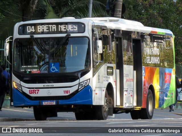 BR7 Mobilidade 1101 na cidade de São Bernardo do Campo, São Paulo, Brasil, por Gabriel Oliveira Caldas da Nobrega. Número da foto: #13181294.