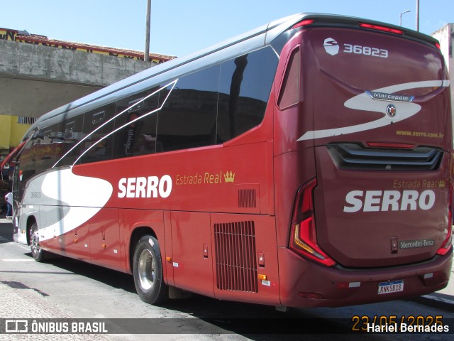Viação Serro 36823 na cidade de Belo Horizonte, Minas Gerais, Brasil, por Hariel Bernades. Número da foto: #13181339.