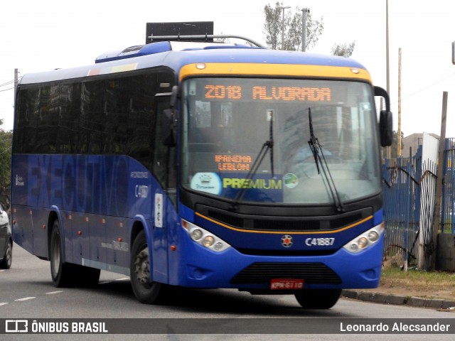 Premium Auto Ônibus C41887 na cidade de Rio de Janeiro, Rio de Janeiro, Brasil, por Leonardo Alecsander. Número da foto: #13180901.