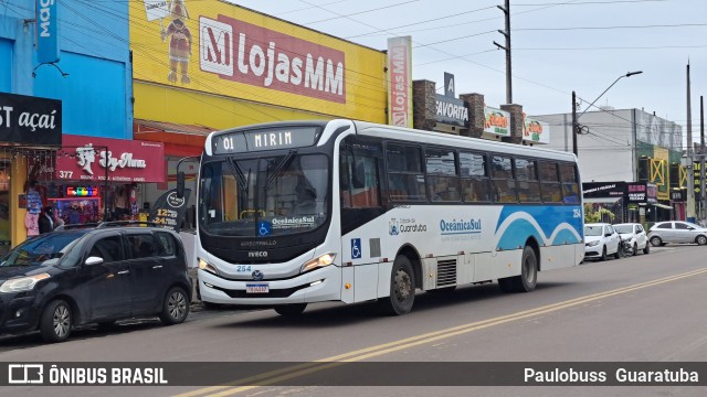 Oceânica Sul 254 na cidade de Guaratuba, Paraná, Brasil, por Paulobuss  Guaratuba. Número da foto: #13183083.