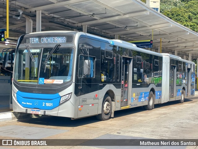 Sambaíba Transportes Urbanos 2 1801 na cidade de São Paulo, São Paulo, Brasil, por Matheus Neri dos Santos. Número da foto: #13183340.