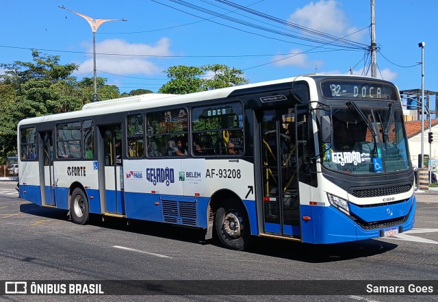Viação Forte AF-93208 na cidade de Belém, Pará, Brasil, por Samara Goes. Número da foto: #13181193.