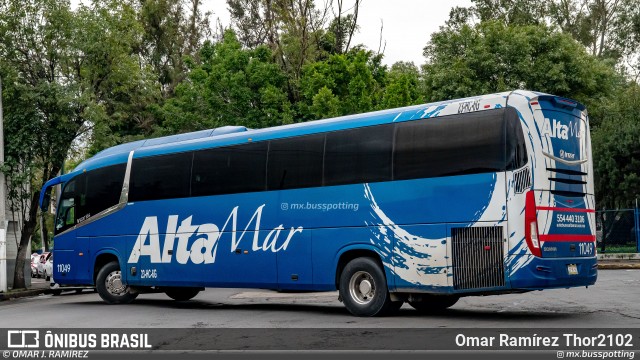 Autobuses Altamar 11049 na cidade de Gustavo A. Madero, Ciudad de México, México, por Omar Ramírez Thor2102. Número da foto: #13182244.