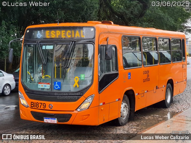 Transporte Coletivo Glória BI879 na cidade de Curitiba, Paraná, Brasil, por Lucas Weber Calizario. Número da foto: #13181677.
