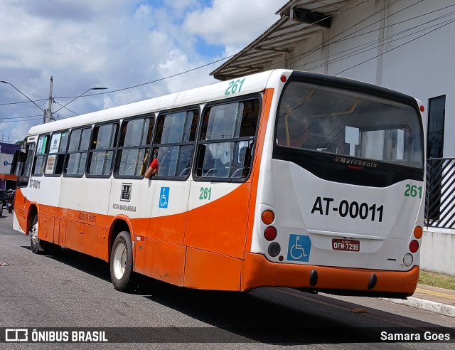 Empresa de Transportes Nova Marambaia AT-00011 na cidade de Belém, Pará, Brasil, por Samara Goes. Número da foto: #13182208.