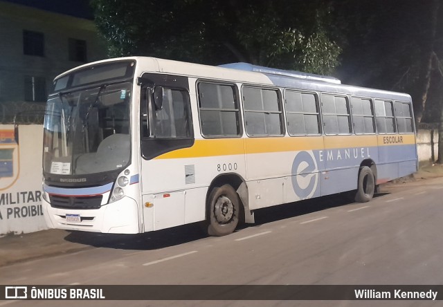 Emanuel Transportes 8000 na cidade de Vila Velha, Espírito Santo, Brasil, por William Kennedy. Número da foto: #13182919.