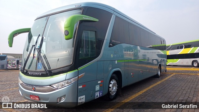 Viação Garcia 8265 na cidade de Londrina, Paraná, Brasil, por Gabriel Serafim. Número da foto: #13181212.