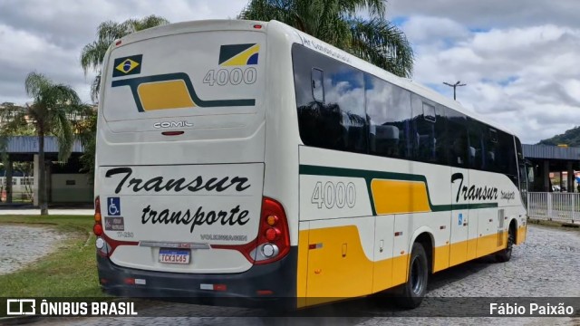 Transur - Transporte Rodoviário Mansur 4000 na cidade de Juiz de Fora, Minas Gerais, Brasil, por Fábio Paixão. Número da foto: #13180747.