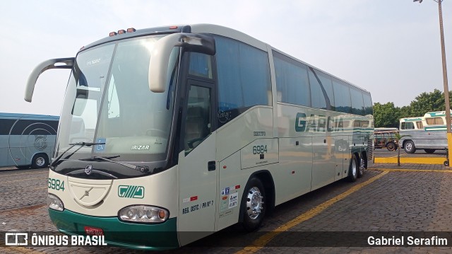 Viação Garcia 6984 na cidade de Londrina, Paraná, Brasil, por Gabriel Serafim. Número da foto: #13181197.
