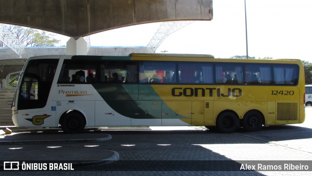 Empresa Gontijo de Transportes 12420 na cidade de Taubaté, São Paulo, Brasil, por Alex Ramos Ribeiro. Número da foto: #13183593.