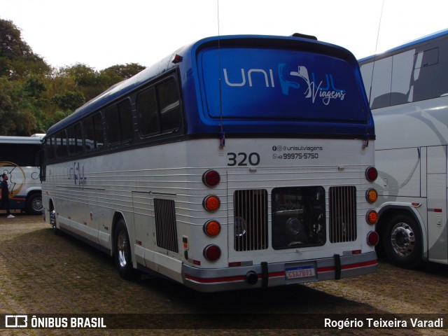 Unisul Viagens 320 na cidade de Campinas, São Paulo, Brasil, por Rogério Teixeira Varadi. Número da foto: #13182080.