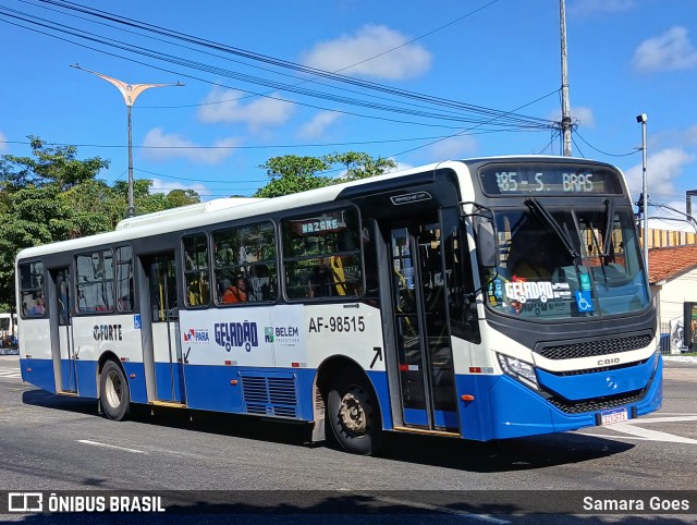Viação Forte AF-98515 na cidade de Belém, Pará, Brasil, por Samara Goes. Número da foto: #13181199.