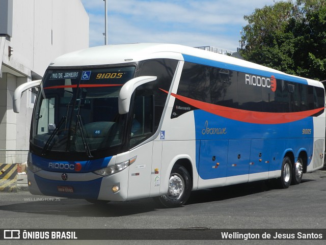 Viação Riodoce 91005 na cidade de Rio de Janeiro, Rio de Janeiro, Brasil, por Wellington de Jesus Santos. Número da foto: #13182168.