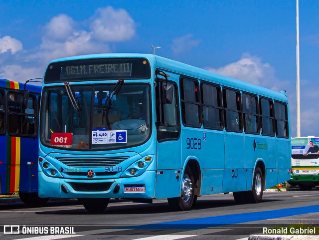 Viação Modelo 9028 na cidade de Aracaju, Sergipe, Brasil, por Ronald Gabriel. Número da foto: #13181880.