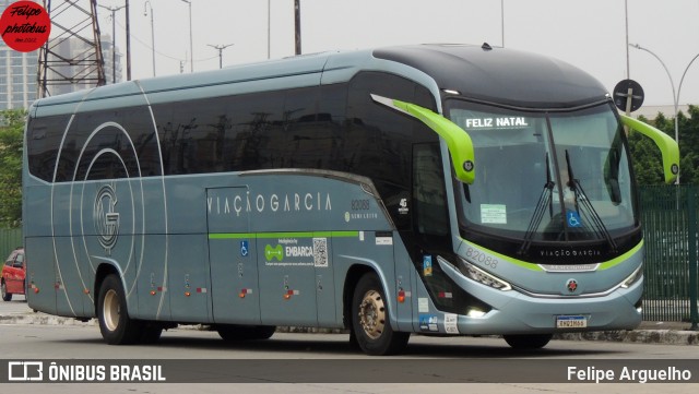 Viação Garcia 82088 na cidade de São Paulo, São Paulo, Brasil, por Felipe Arguelho. Número da foto: #13183844.