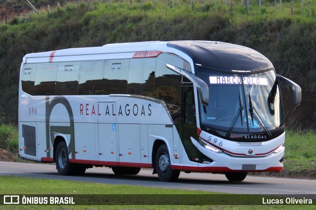 Real Alagoas de Viação 596 na cidade de Muriaé, Minas Gerais, Brasil, por Lucas Oliveira. Número da foto: #13182117.