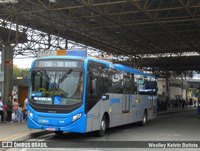 BRT Sorocaba Concessionária de Serviços Públicos SPE S/A 3409 na cidade de Sorocaba, São Paulo, Brasil, por Weslley Kelvin Batista. Número da foto: #13181223.
