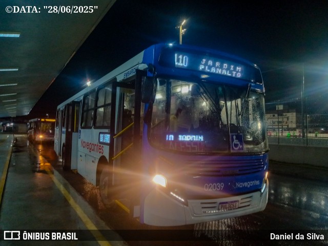Consórcio Navegantes - 02 > Viação São Jorge > Transurb Transporte Urbano 02039 na cidade de João Pessoa, Paraíba, Brasil, por Daniel da Silva. Número da foto: #13182433.