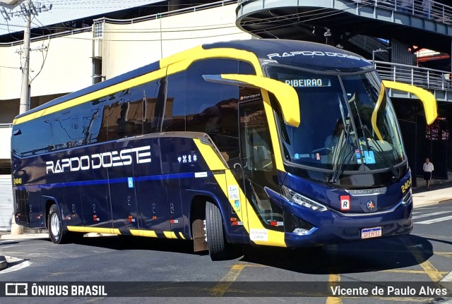 Rápido D´Oeste 24040 na cidade de São José do Rio Preto, São Paulo, Brasil, por Vicente de Paulo Alves. Número da foto: #13182880.